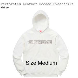 Supreme Perforated Leather Hoodie FW18
